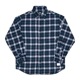 WHATZIS ��åȥ��� L/S PLAID SHIRT