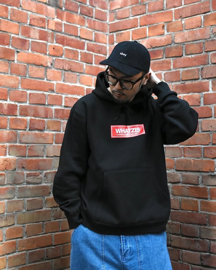 OBEY ���٥� OBEY �� WHATZIS Hooded Sweat (WHATZIS 25TH ANNIVERSARY)