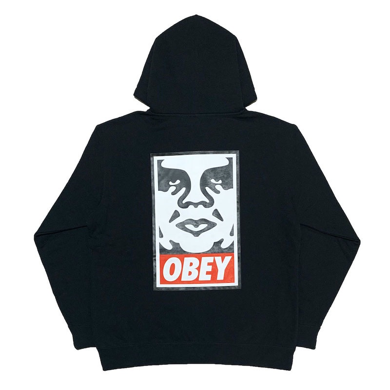 OBEY ���٥� OBEY �� WHATZIS Hooded Sweat (WHATZIS 25TH ANNIVERSARY)