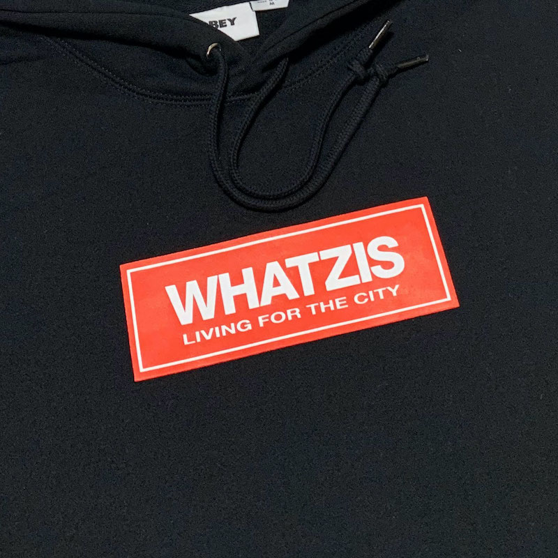 OBEY ���٥� OBEY �� WHATZIS Hooded Sweat (WHATZIS 25TH ANNIVERSARY)