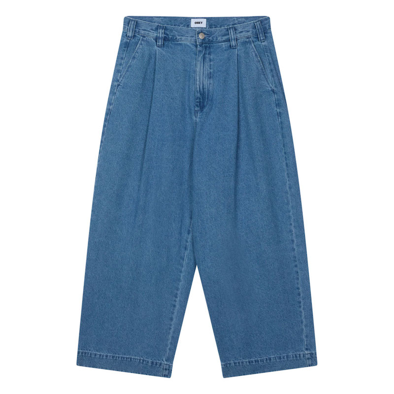 OBEY ٥ Oliver Denim Pleated Pant