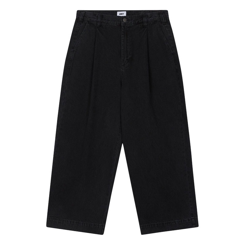 OBEY ٥ Oliver Denim Pleated Pant