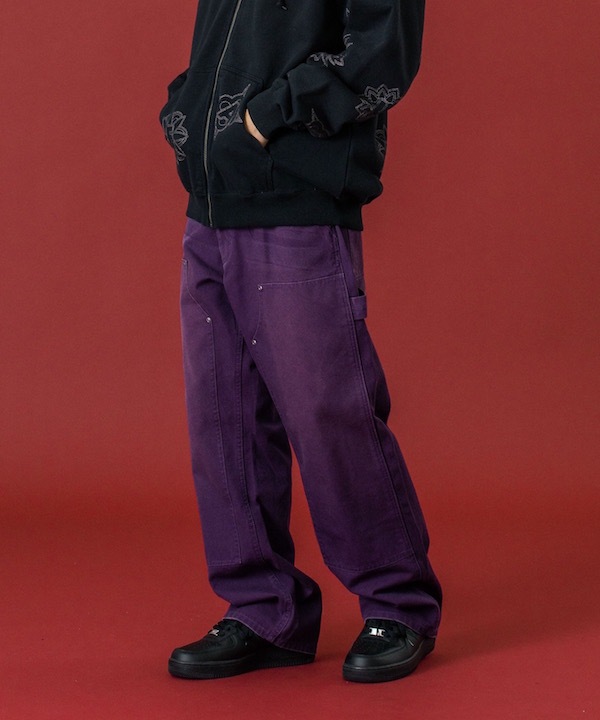 XLARGE ȥ顼 FADED DOUBLE KNEE PANTS