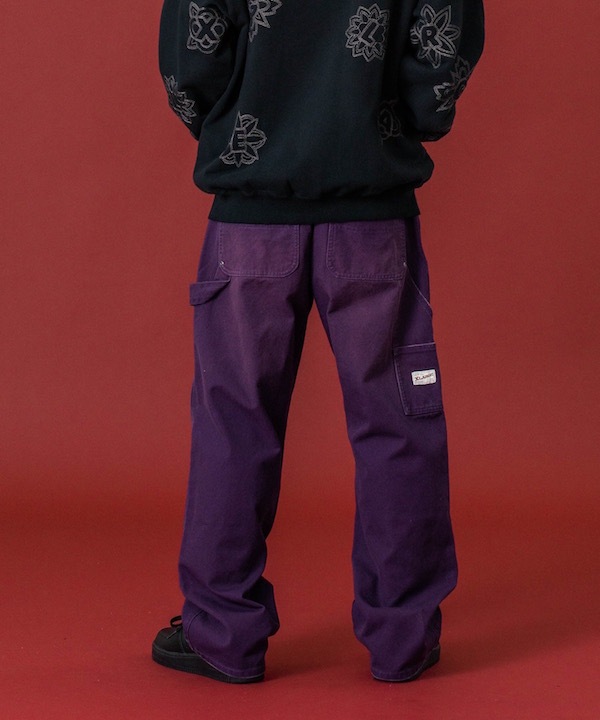 XLARGE ȥ顼 FADED DOUBLE KNEE PANTS