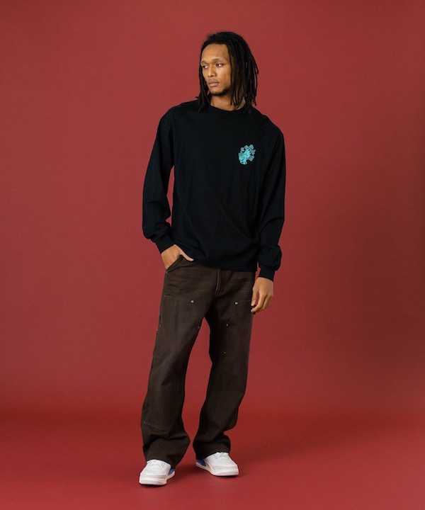 XLARGE ȥ顼 FADED DOUBLE KNEE PANTS