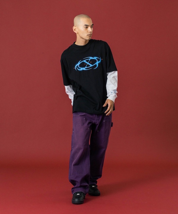 XLARGE ȥ顼 FADED DOUBLE KNEE PANTS
