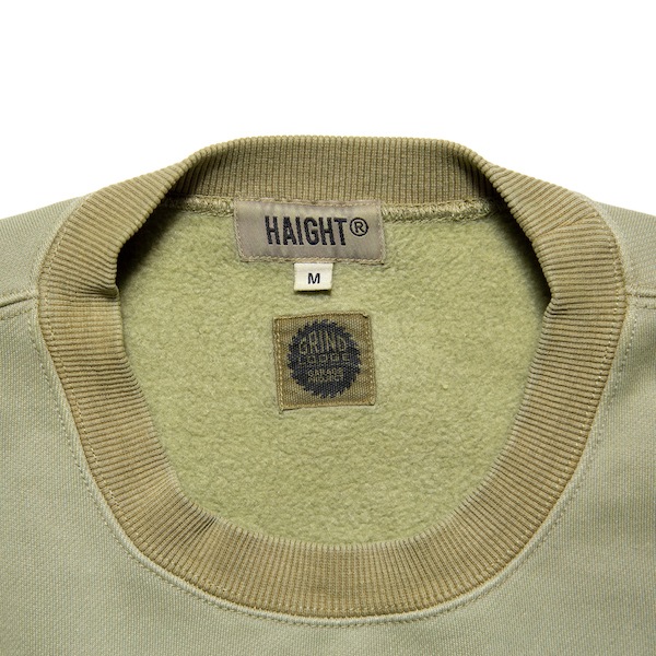 HAIGHT �إ��� "LOCAL SERVICE PIGMENT DYE SWEAT ft. GRINDLODGE"