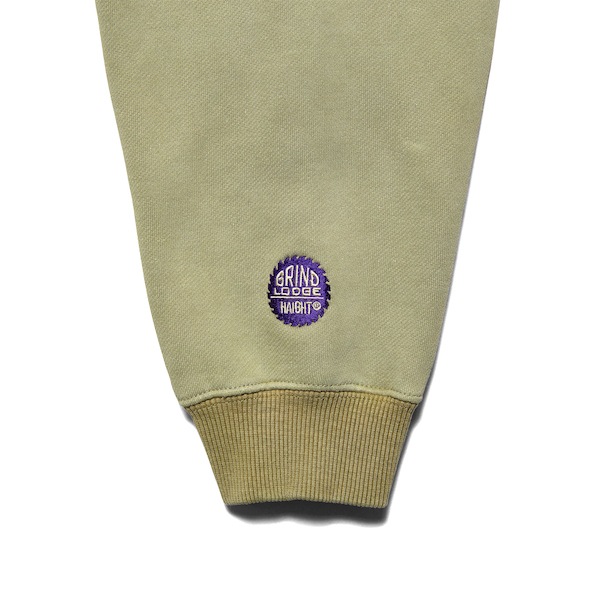 HAIGHT �إ��� "LOCAL SERVICE PIGMENT DYE SWEAT ft. GRINDLODGE"