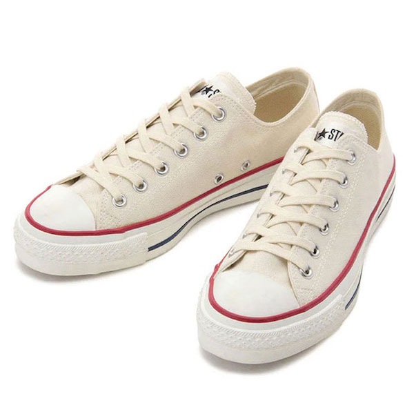 CONVERSE С CANVAS ALL STAR J OX Natural White