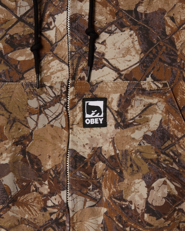 OBEY ���٥� Obey Glen Zip Up Jacket
