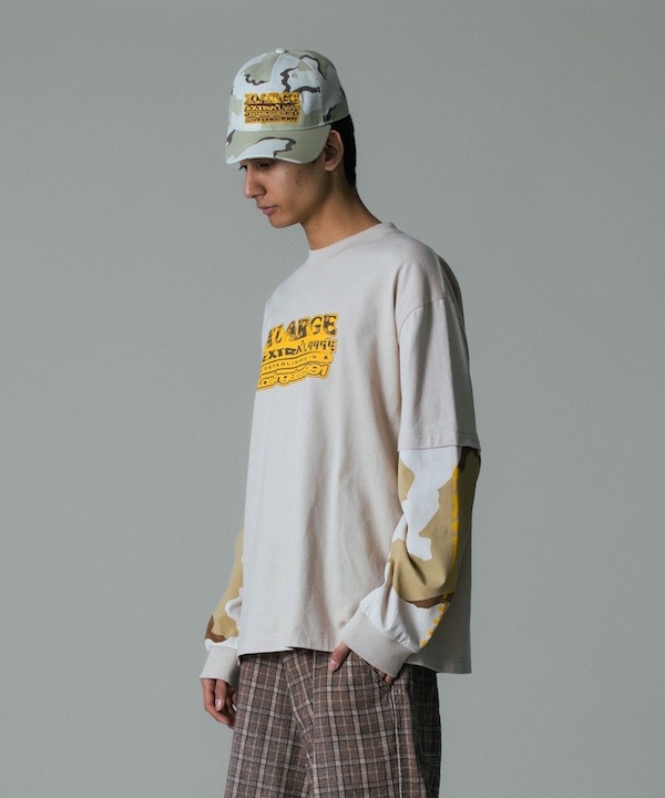 XLARGE �������ȥ�顼�� EXTRALARGE LAYERED L/S TEE