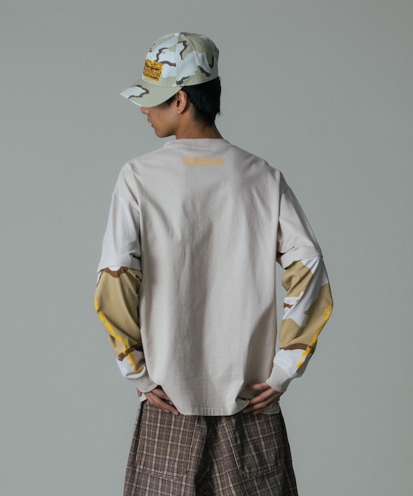 XLARGE �������ȥ�顼�� EXTRALARGE LAYERED L/S TEE