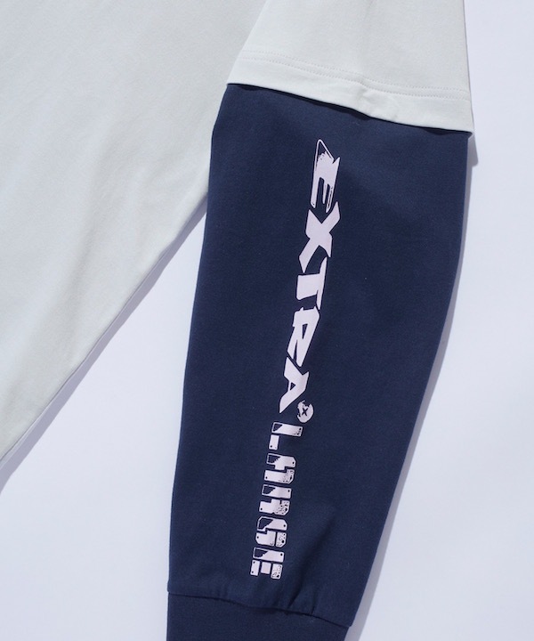 XLARGE �������ȥ�顼�� EXTRALARGE LAYERED L/S TEE