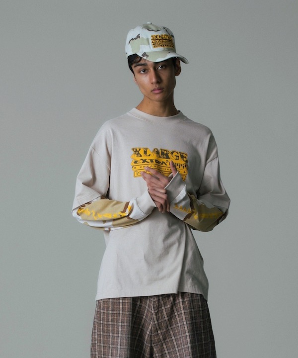 XLARGE �������ȥ�顼�� EXTRALARGE LAYERED L/S TEE