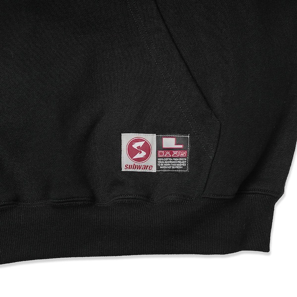 SUBWARE ���֥����� STASH PIECE + TRAINCAR Hoodie
