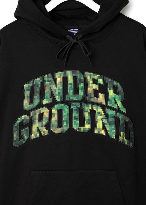 APPLEBUM ���åץ�Х� ��Pixel Camo UNDERGROUND�� Hoodie