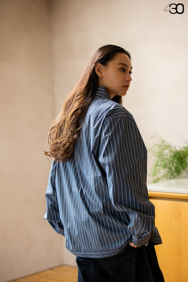 430 fourthirty �ե��������ƥ� STRIPE COACH JACKET