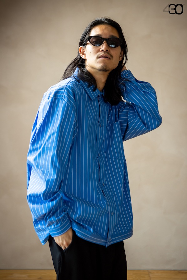 430 fourthirty �ե��������ƥ� STRIPE COACH JACKET