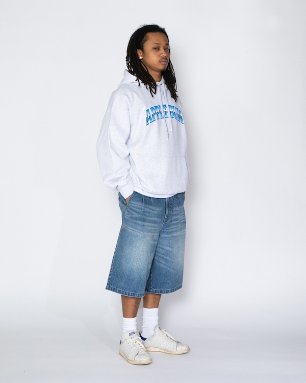 APPLEBUM ���åץ�Х� ��Teyana�� Denim Shorts
