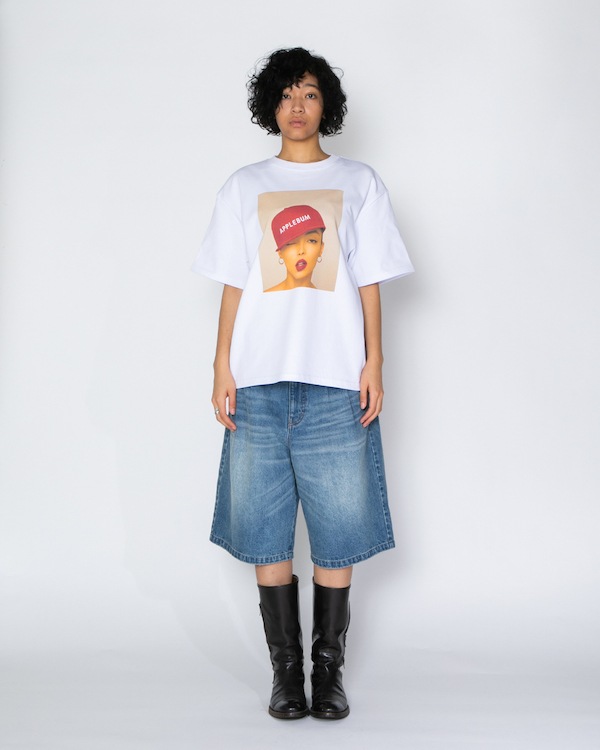 APPLEBUM ���åץ�Х� ��Teyana�� Denim Shorts