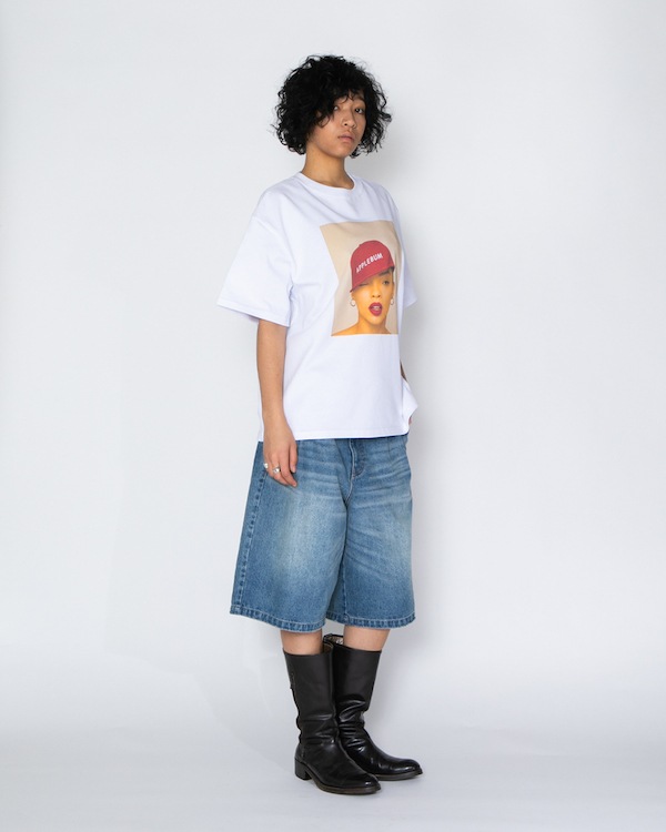 APPLEBUM ���åץ�Х� ��Teyana�� Denim Shorts