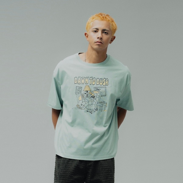 CLUCT ���饯�� DAWN TO DUSK [S/S W Tee]