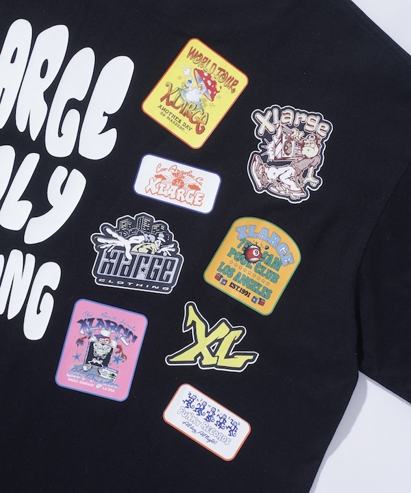XLARGE �������ȥ�顼�� MULTI LOGO S/S TEE��