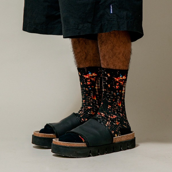 APPLEBUM åץХ Babylon view Socks