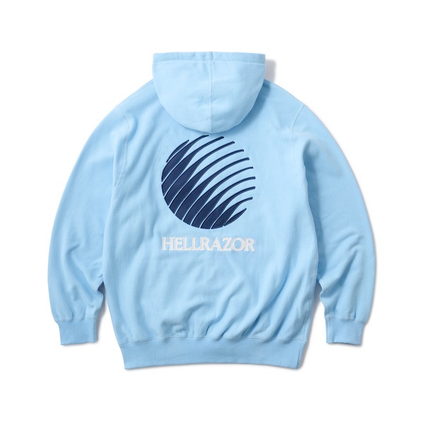 Hellrazor �إ�쥤���� LOGO EMB PATCH FULL ZIP HOODIE