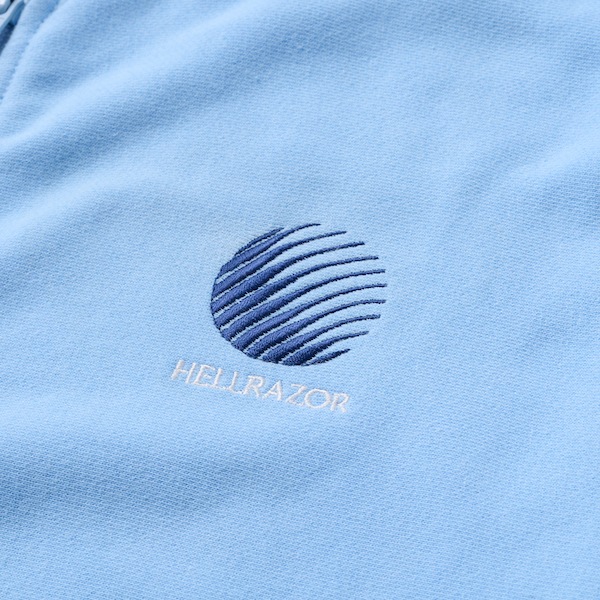 Hellrazor �إ�쥤���� LOGO EMB PATCH FULL ZIP HOODIE