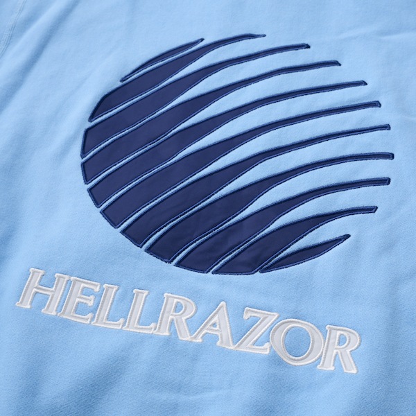 Hellrazor �إ�쥤���� LOGO EMB PATCH FULL ZIP HOODIE