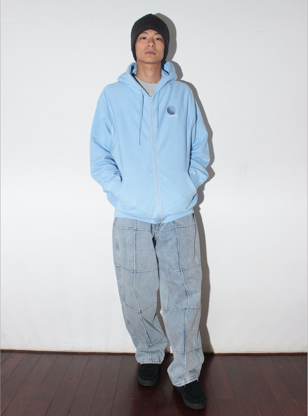 Hellrazor �إ�쥤���� LOGO EMB PATCH FULL ZIP HOODIE