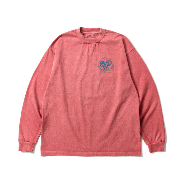 SAYHELLO �����ϥ��� Pigment Slap Logo L/S Tee
