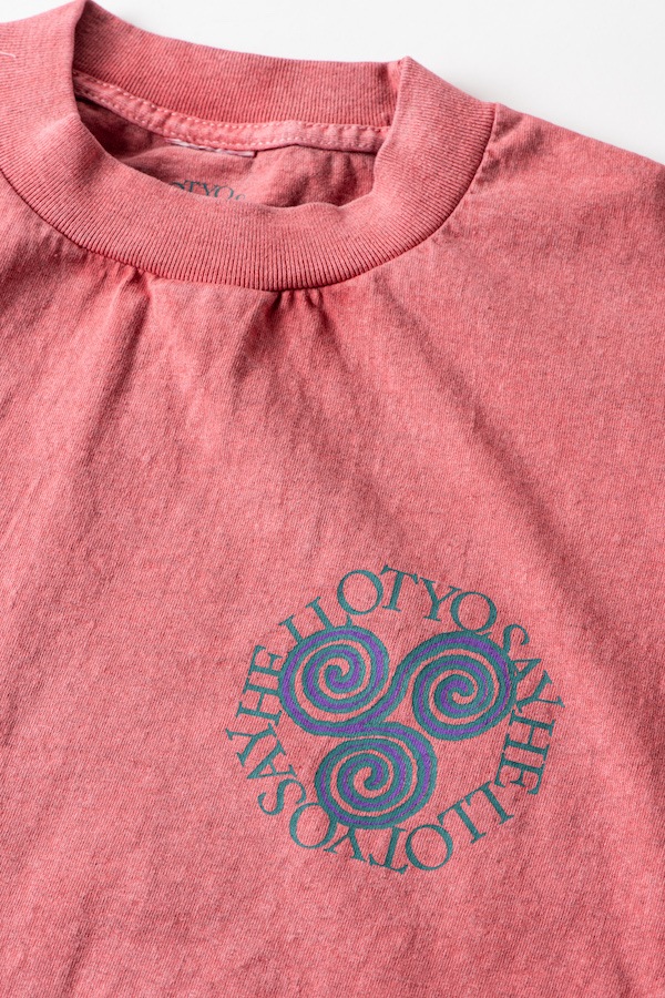 SAYHELLO �����ϥ��� Pigment Slap Logo L/S Tee