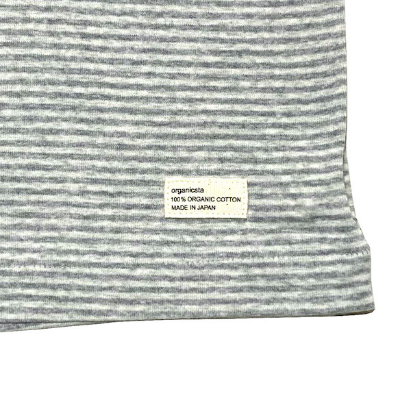 organicsta ˥å ORGANIC COTTON VERY SOFT BORDER TEE