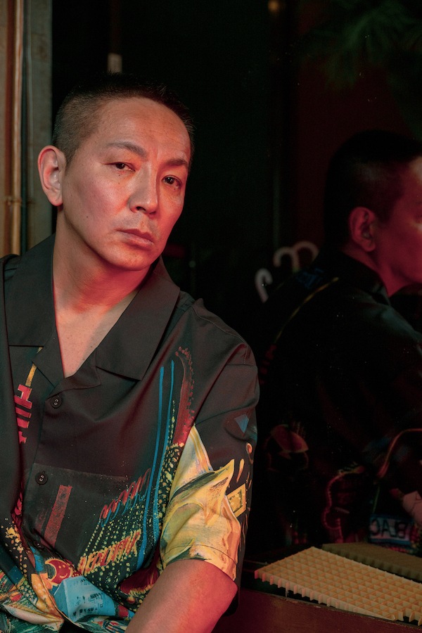 NEMES x HEAT "MIDNIGHT-SHINJYUKU" SHIRT
