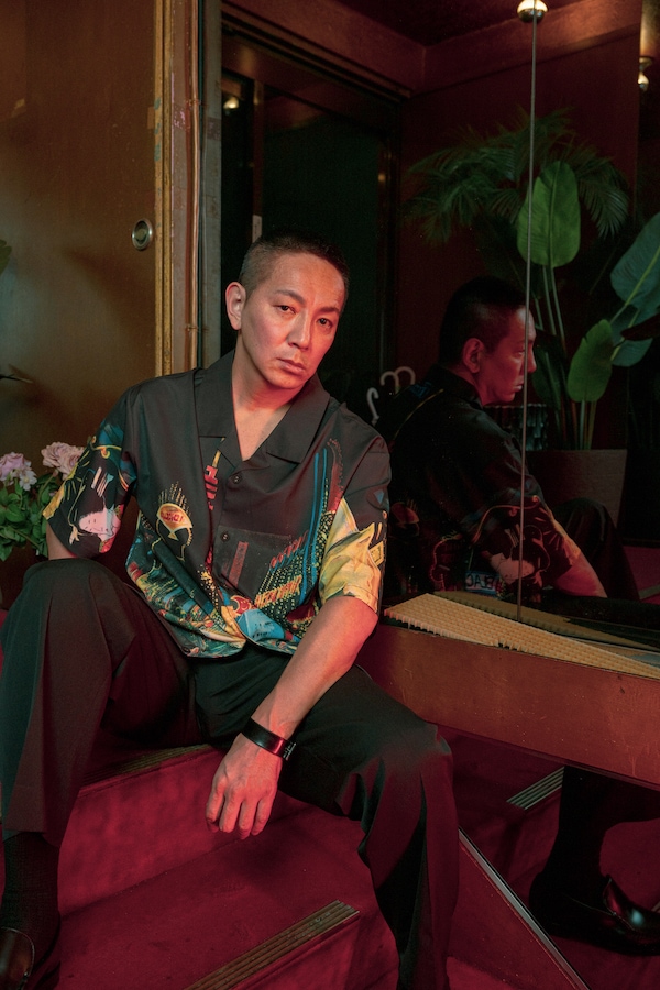 NEMES x HEAT "MIDNIGHT-SHINJYUKU" SHIRT