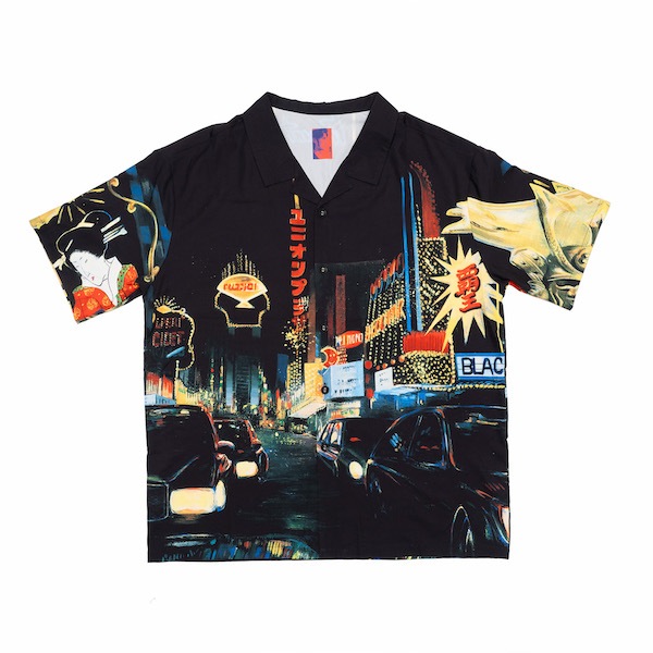 NEMES x HEAT "MIDNIGHT-SHINJYUKU" SHIRT