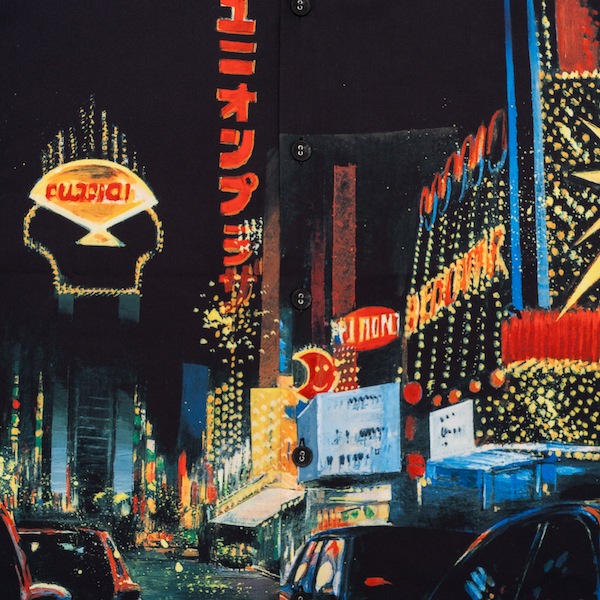 NEMES x HEAT "MIDNIGHT-SHINJYUKU" SHIRT