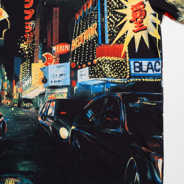 NEMES x HEAT "MIDNIGHT-SHINJYUKU" SHIRT