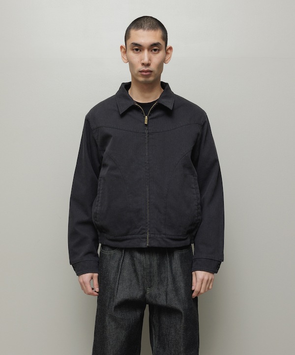 BAL �Х� CORDUROY & CHECKED REVERSIBLE BLOUSON