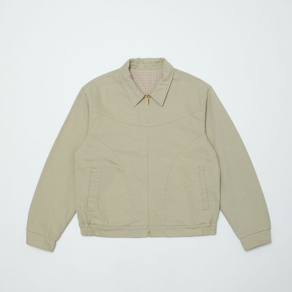 BAL �Х� CORDUROY & CHECKED REVERSIBLE BLOUSON
