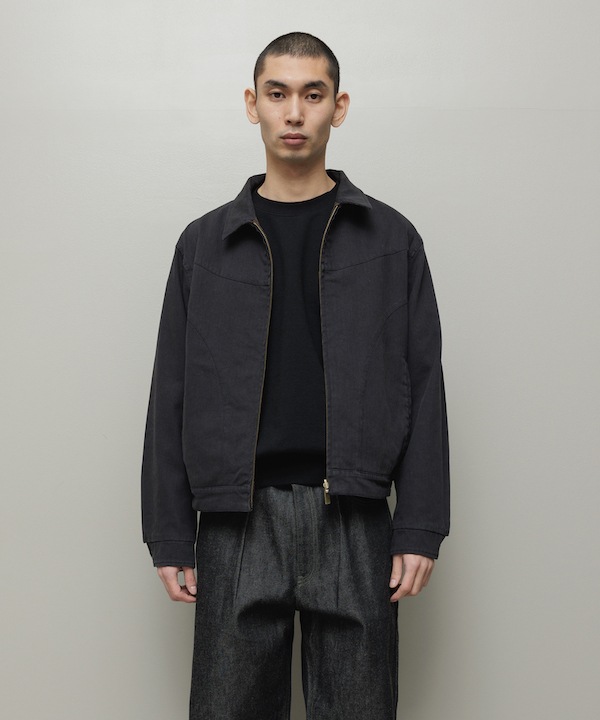 BAL �Х� CORDUROY & CHECKED REVERSIBLE BLOUSON