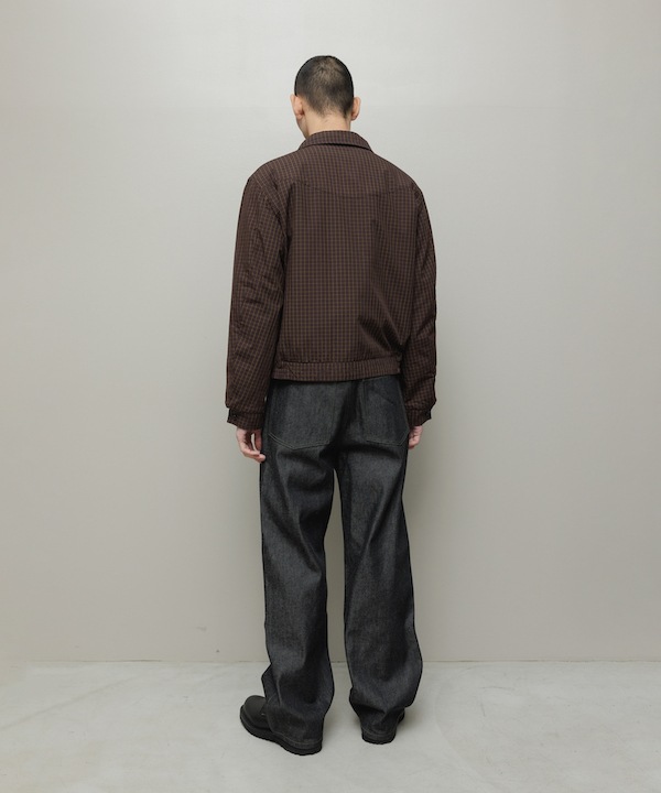 BAL �Х� CORDUROY & CHECKED REVERSIBLE BLOUSON