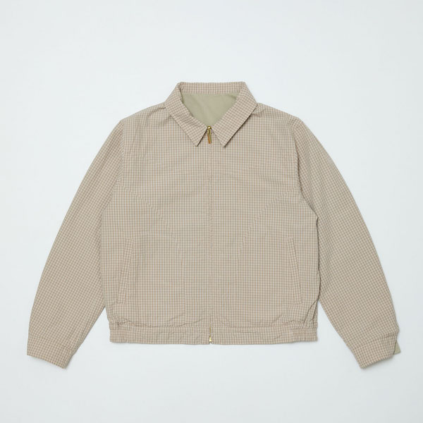 BAL �Х� CORDUROY & CHECKED REVERSIBLE BLOUSON