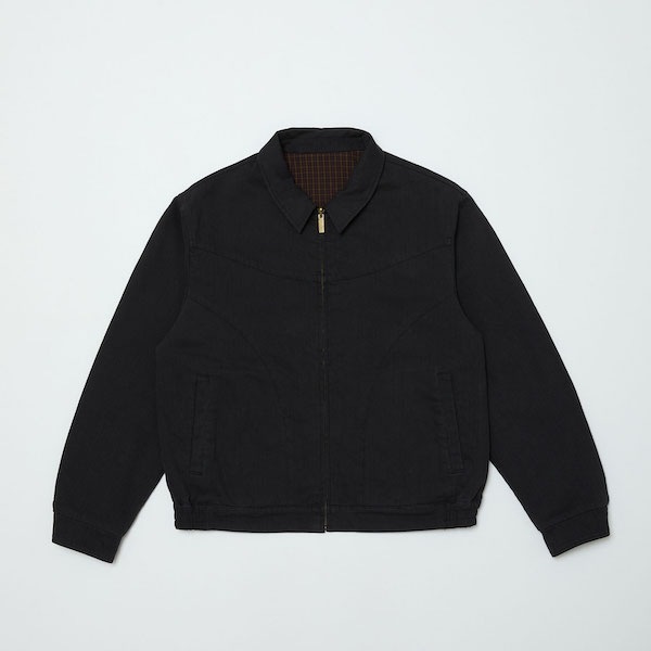 BAL �Х� CORDUROY & CHECKED REVERSIBLE BLOUSON