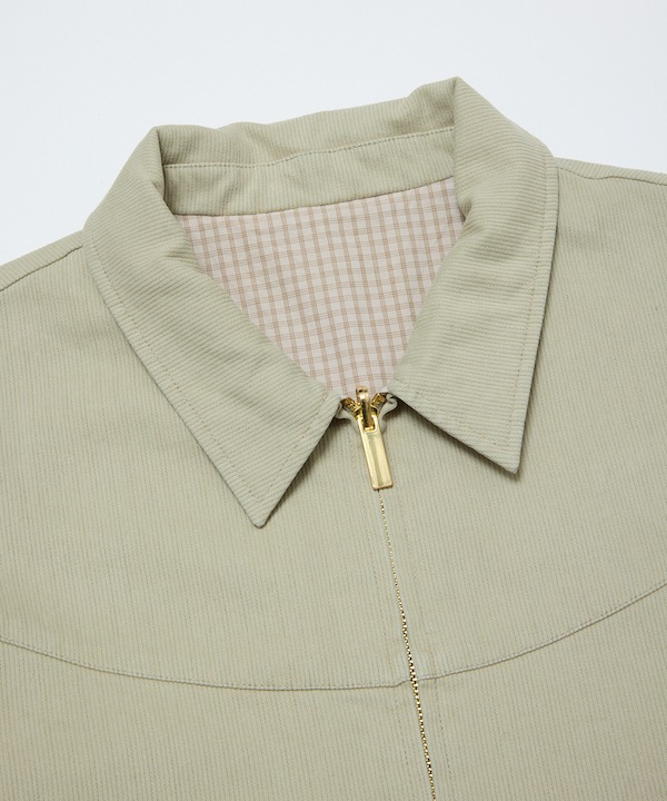BAL �Х� CORDUROY & CHECKED REVERSIBLE BLOUSON
