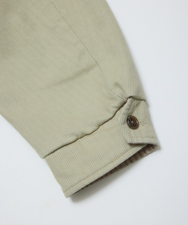 BAL �Х� CORDUROY & CHECKED REVERSIBLE BLOUSON