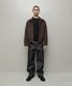 BAL �Х� CORDUROY & CHECKED REVERSIBLE BLOUSON