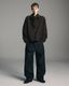 BAL �Х� CORDUROY & CHECKED REVERSIBLE BLOUSON